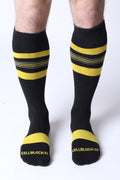 CELLBLOCK 13 Tight End Knee High Shadow Socks - Yellow