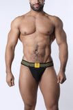 CELLBLOCK 13 Tight End 2" Snap Up Shadow Jockstrap - Yellow