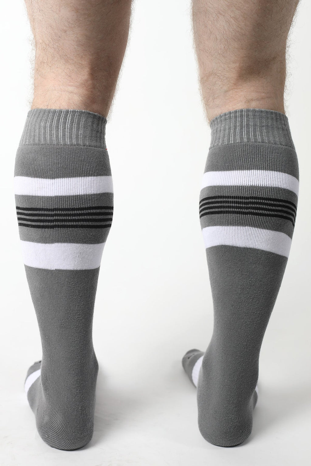 CELLBLOCK 13 Tight End Knee High Socks Gray