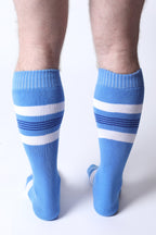 CELLBLOCK 13 Tight End Knee High Socks Light Blue