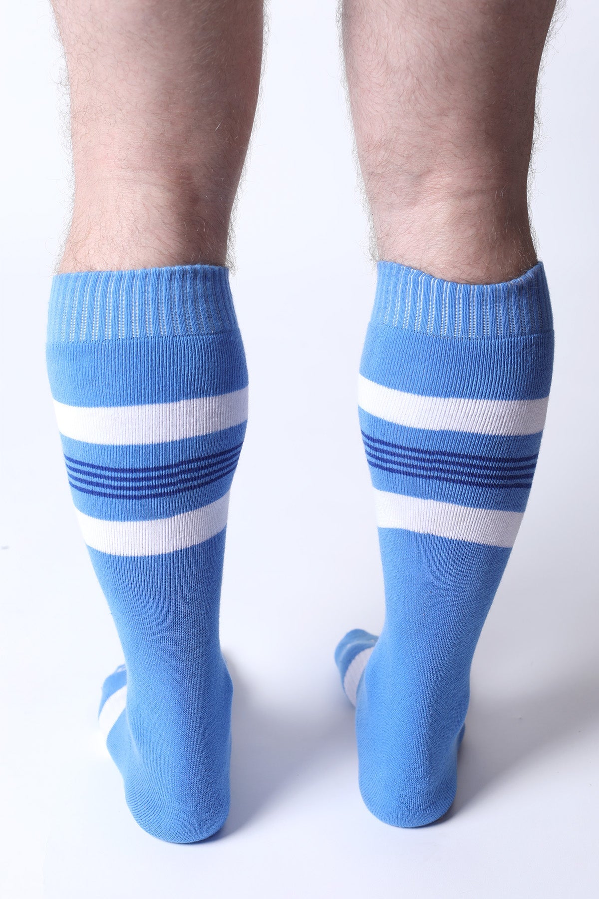 CELLBLOCK 13 Tight End Knee High Socks Light Blue