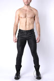 CELLBLOCK 13 TORO COATED ZIP PANT BLACK