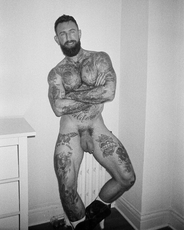 Miles Stewart, TroyDaniels_AssOutOnRadiator_35mm, 2025