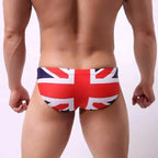 UK Flag Low Cut Swim Brief