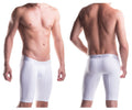 Mundo Unico Boxer Briefs Cristalino Microfiber - White