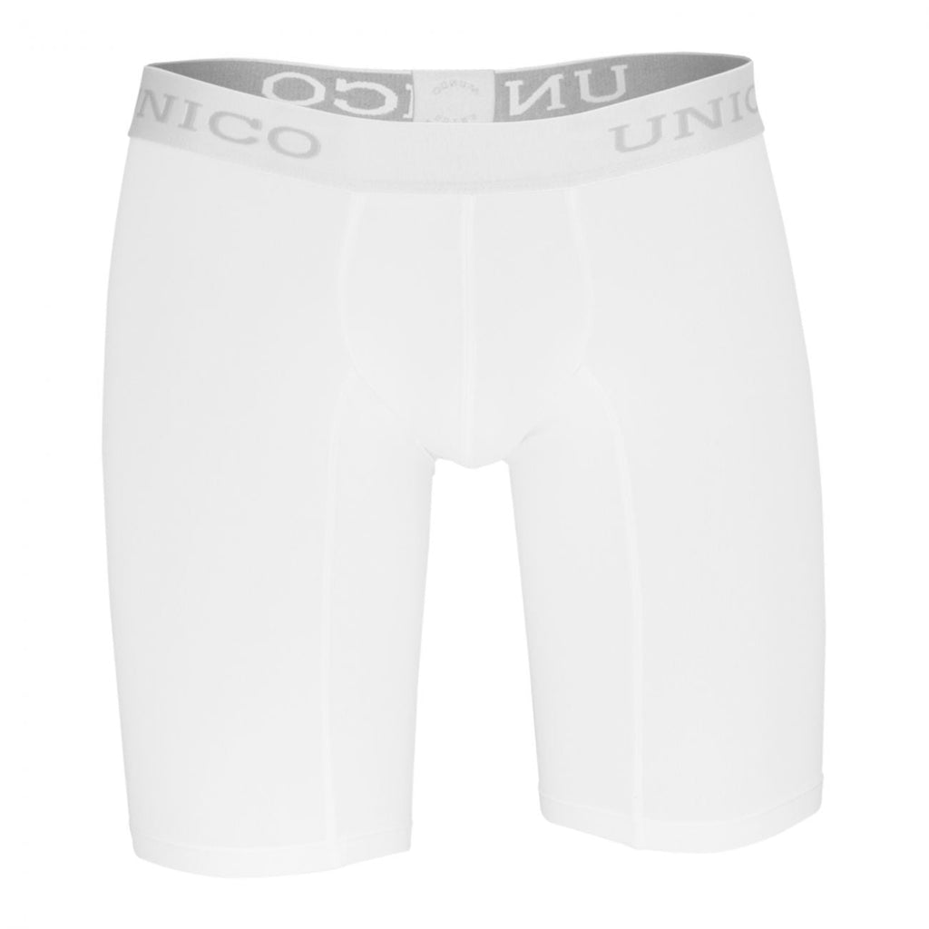 Mundo Unico Boxer Briefs Cristalino Microfiber - White