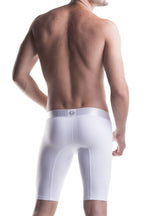 Mundo Unico Boxer Briefs Cristalino Microfiber - White
