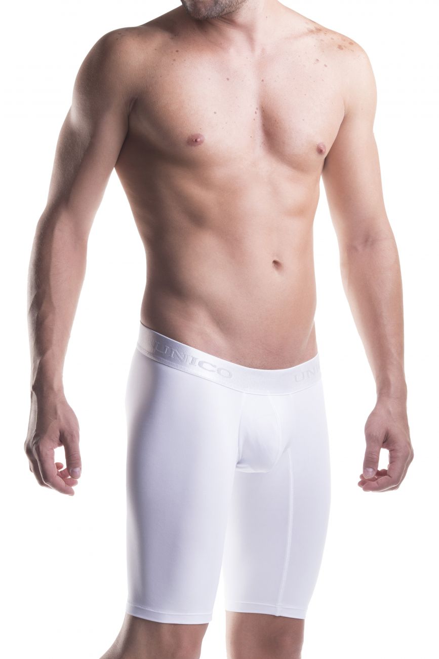 Mundo Unico Boxer Briefs Cristalino Microfiber - White