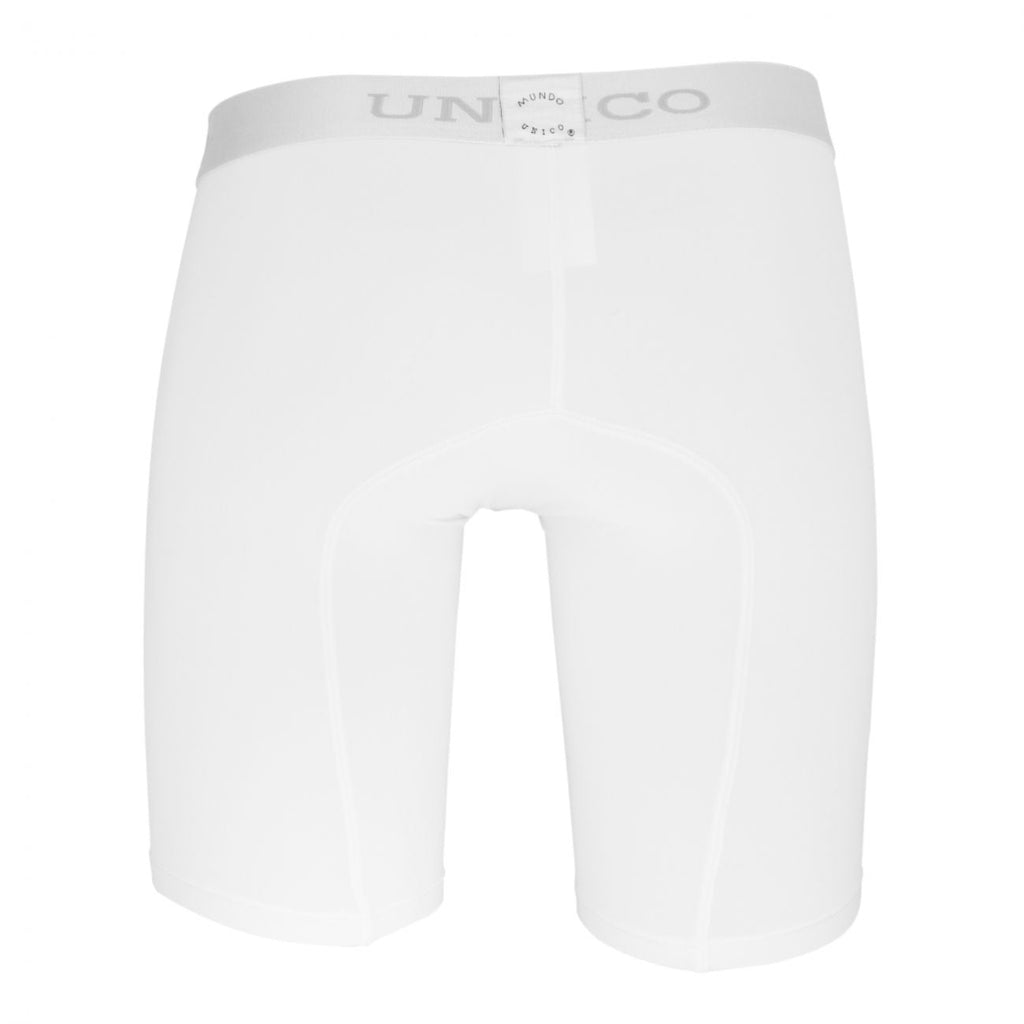 Mundo Unico Boxer Briefs Cristalino Microfiber - White