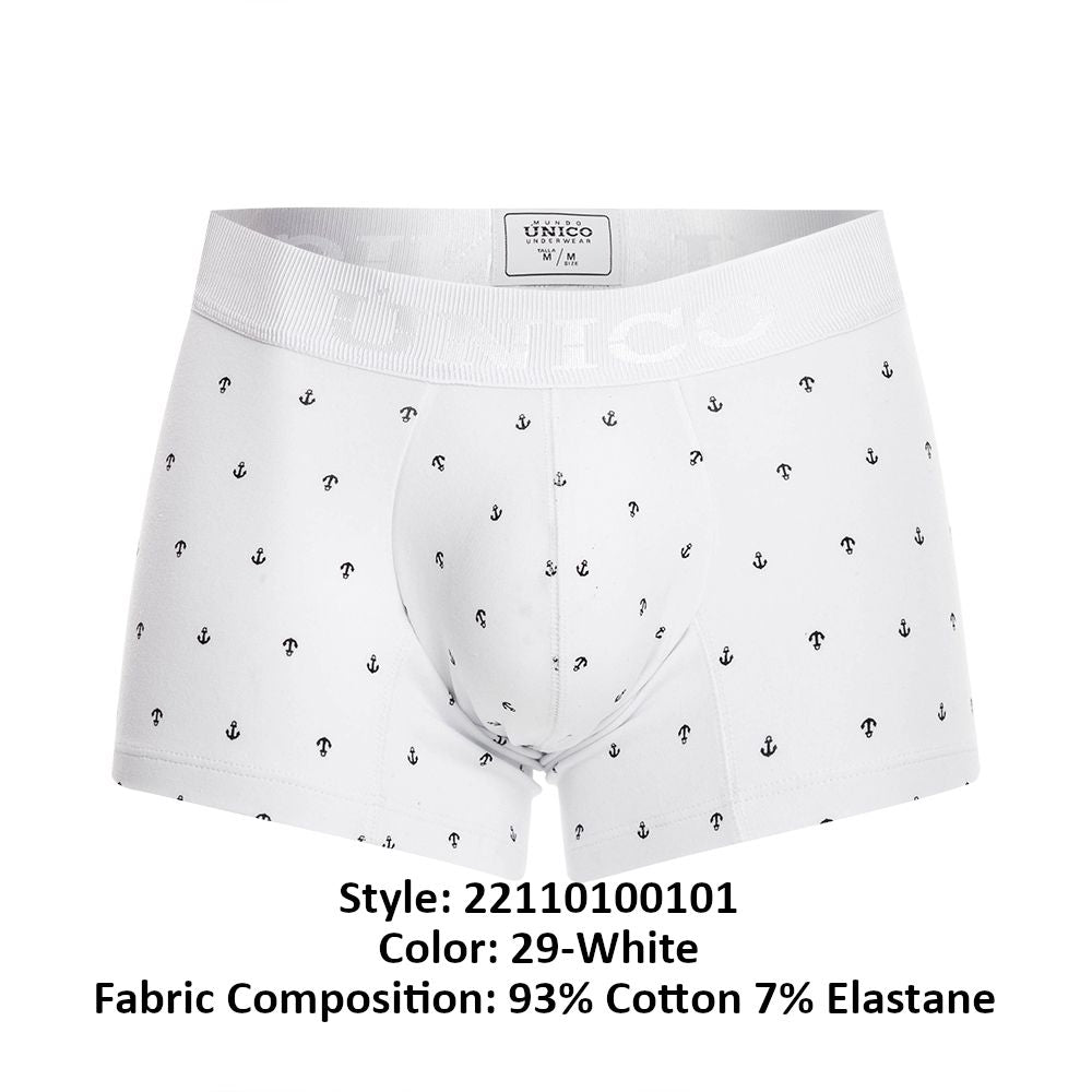 Mundo Unico Naviero Trunks - White