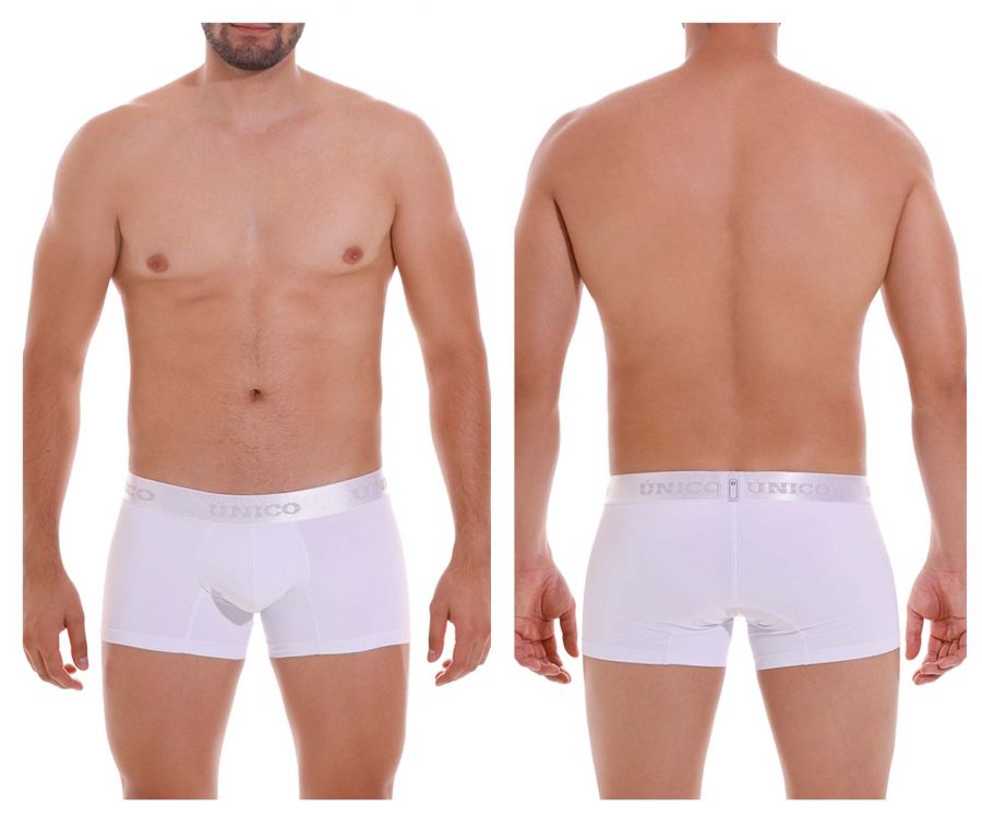 Mundo Unico Cristalino Cotton Trunks - White