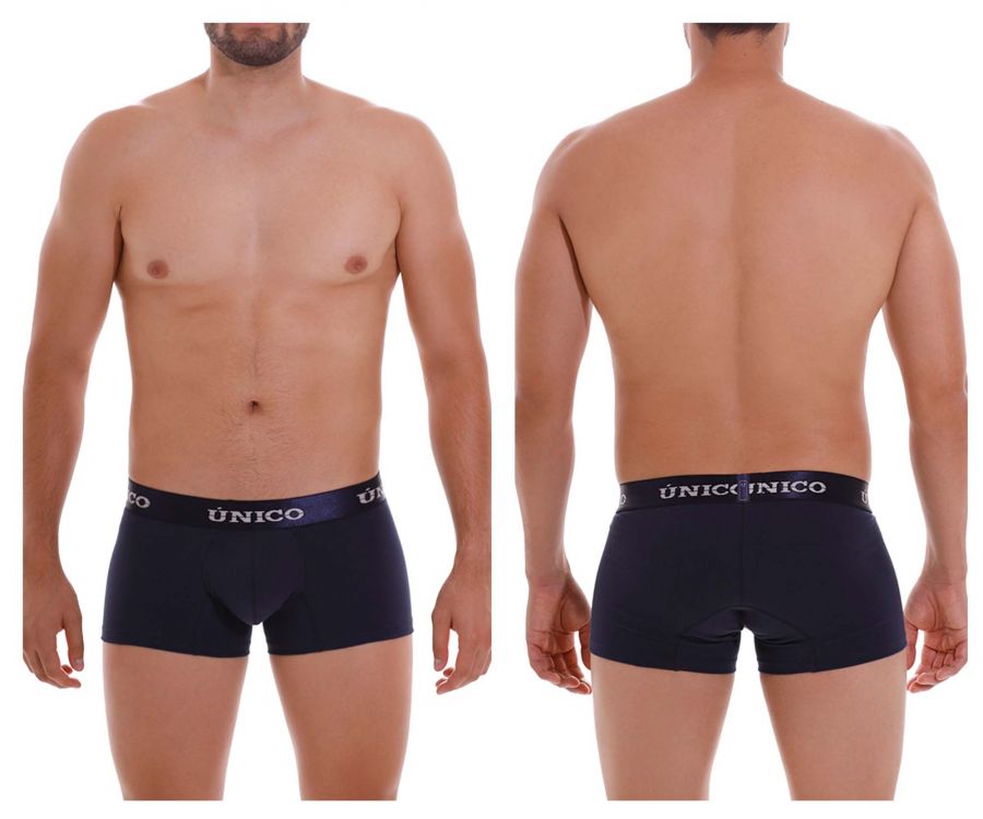 Mundo Unico Profundo Cotton Trunks - Dark Blue