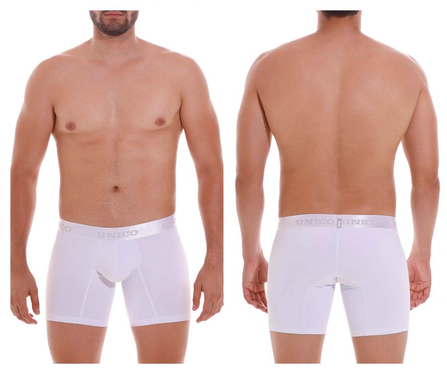Mundo Unico Cristalino Cotton Boxer Briefs - White