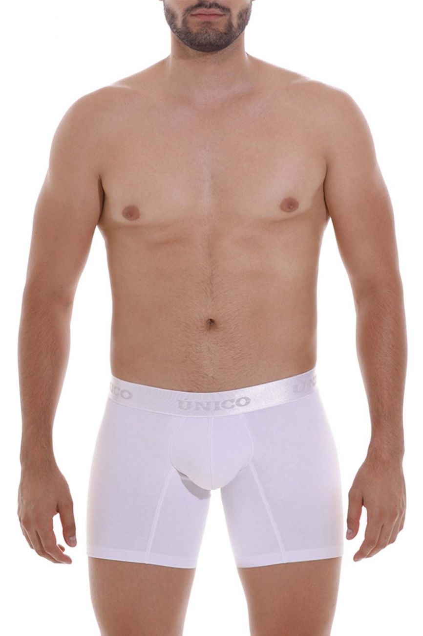 Mundo Unico Cristalino Cotton Boxer Briefs - White