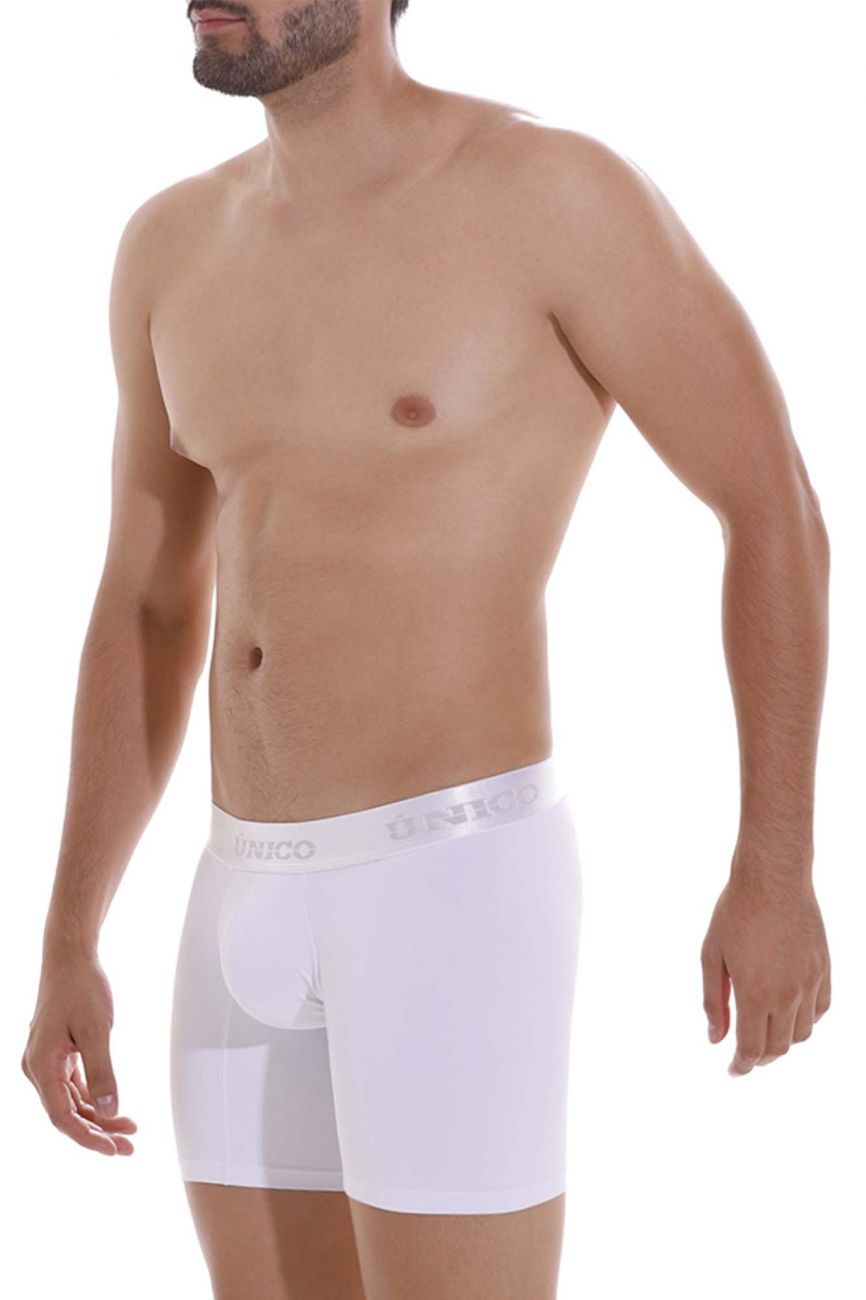Mundo Unico Cristalino Cotton Boxer Briefs - White