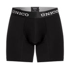 Mundo Unico Intenso Cotton Boxer Briefs - Black