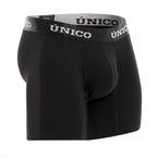 Mundo Unico Intenso Cotton Boxer Briefs - Black