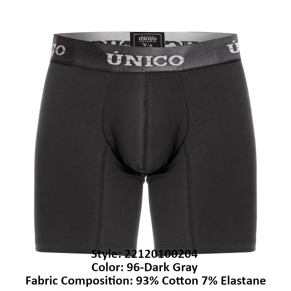 Mundo Unico Asfalto Boxer Briefs - Dark Gray