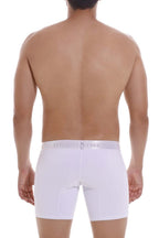 Mundo Unico Cristalino Microfiber Boxer Briefs - White