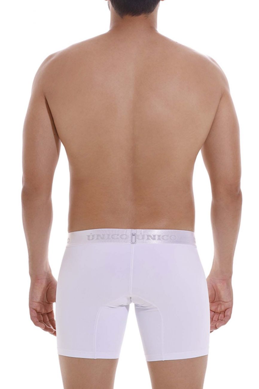 Mundo Unico Cristalino Microfiber Boxer Briefs - White