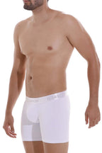 Mundo Unico Cristalino Microfiber Boxer Briefs - White