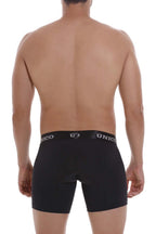 Mundo Unico Intenso Microfiber Boxer Briefs - Black
