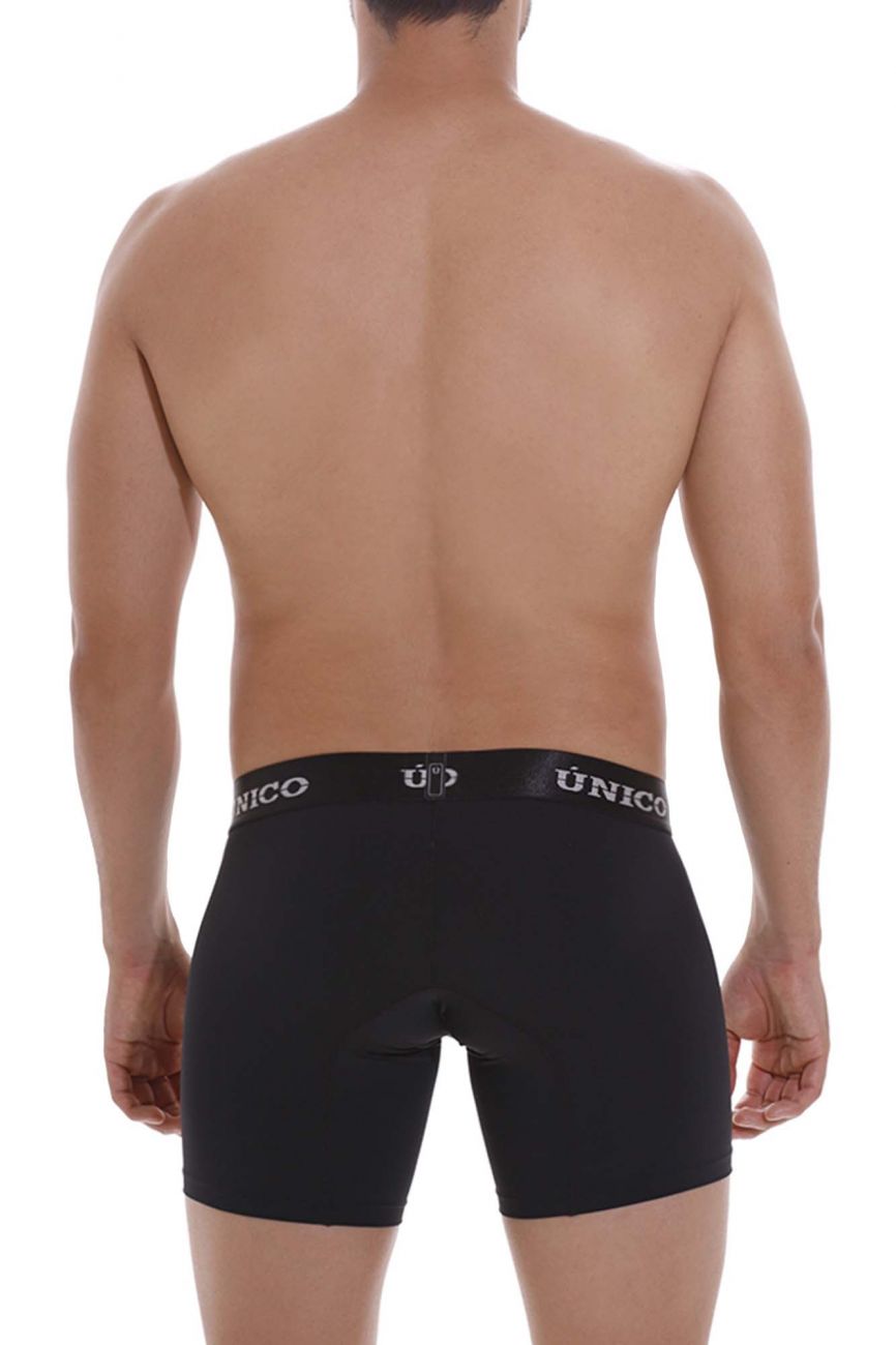 Mundo Unico Intenso Microfiber Boxer Briefs - Black
