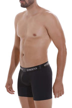 Mundo Unico Intenso Microfiber Boxer Briefs - Black