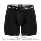 Mundo Unico Intenso Microfiber Boxer Briefs - Black