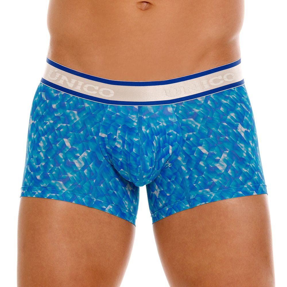 Mundo Unico Palindromo Trunks - Blue