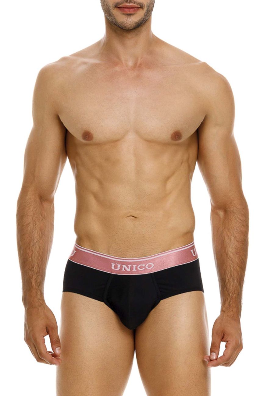 Mundo Unico Oro Rosa Briefs - Black