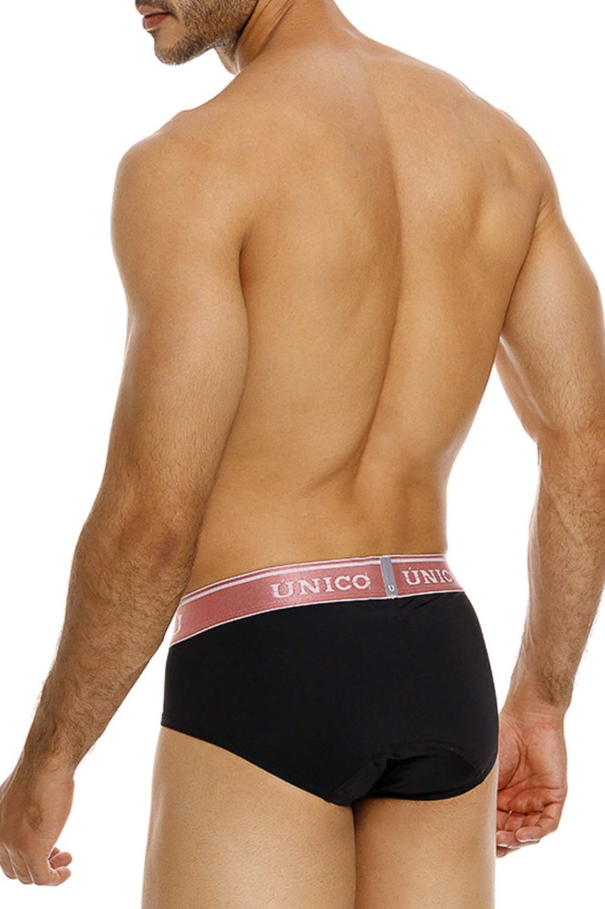 Mundo Unico Oro Rosa Briefs - Black