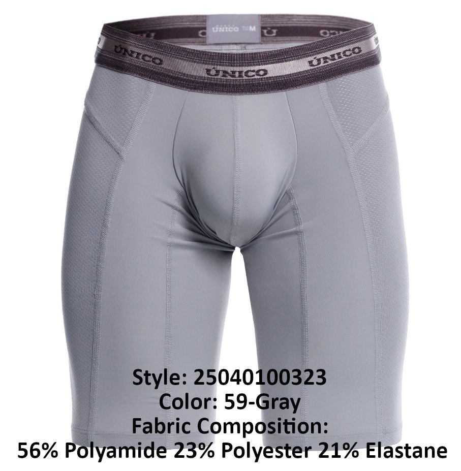 Mundo Unico Albaricoque Boxer Briefs - Gray