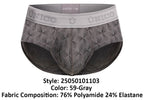 Mundo Unico Chisell Briefs - Gray