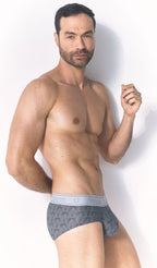 Mundo Unico Chisell Briefs - Gray
