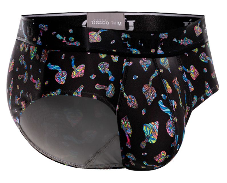 Mundo Unico Hongos Briefs - Black