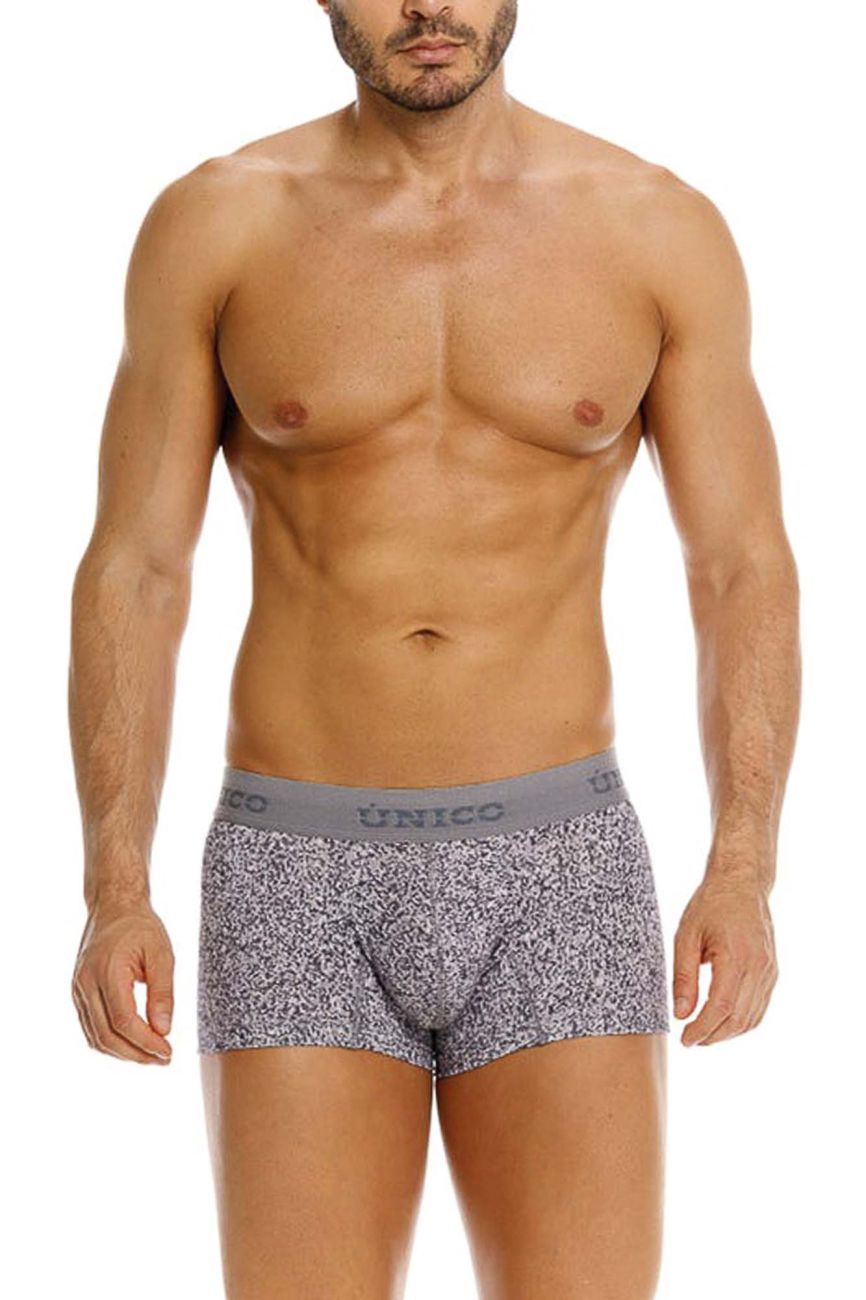 Mundo Unico Suede Trunks - Gray