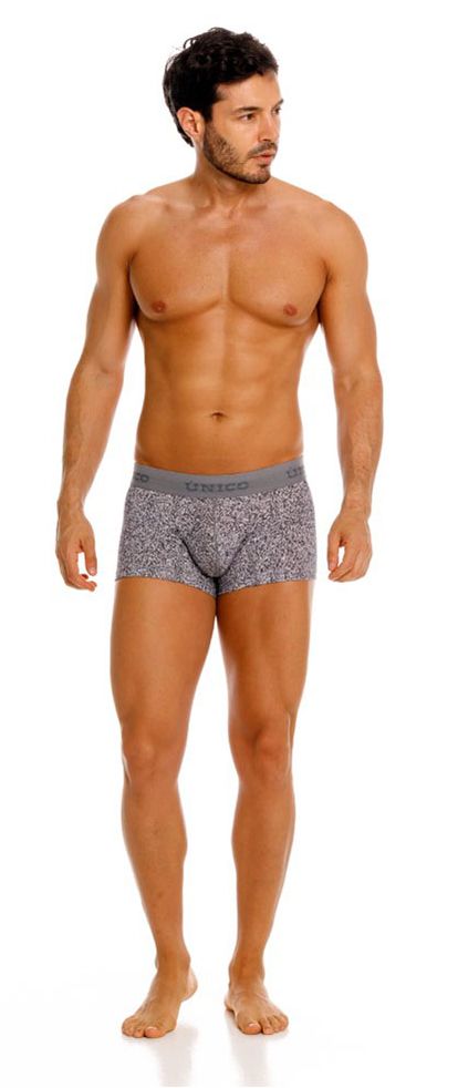 Mundo Unico Suede Trunks - Gray