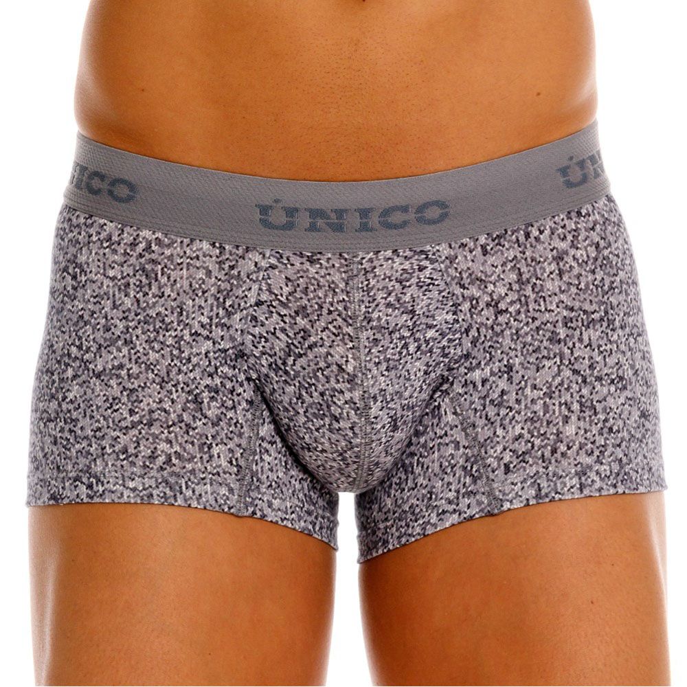 Mundo Unico Suede Trunks - Gray