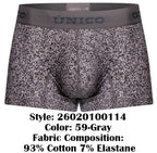 Mundo Unico Suede Trunks - Gray