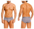 Mundo Unico Suede Briefs - Gray