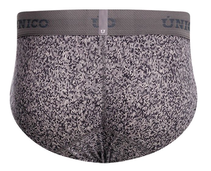 Mundo Unico Suede Briefs - Gray