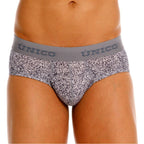 Mundo Unico Suede Briefs - Gray