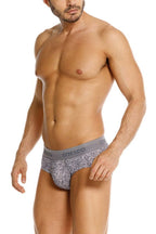 Mundo Unico Suede Briefs - Gray