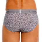 Mundo Unico Suede Briefs - Gray
