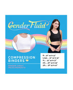 Gender Fluid Chest Compression Binder - XXXL White