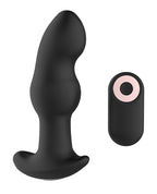 Gender Fluid Frission Vibrating Anal Plug with Remote - Black