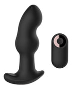 Gender Fluid Frission Vibrating Anal Plug with Remote - Black