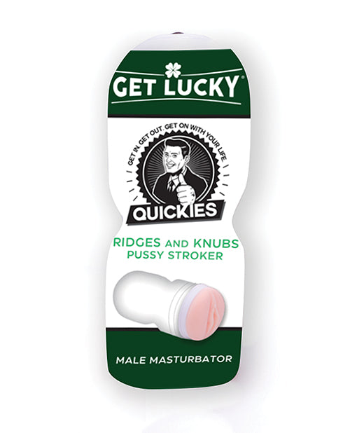 Get Lucky Quickies Ridges and Knubs Pussy Stroker