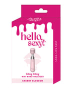 Hello Sexy! Bling Bling Mini Wand Massager - Cherry Blossom